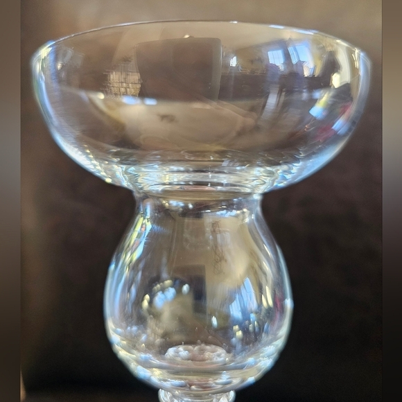 Florida‎ by Schott-Zwiesel 7" Single Light Candlestick Blown Glass Vintage - Picture 9 of 9